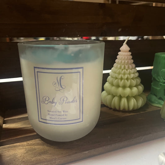 Scented Soy Wax baby powder